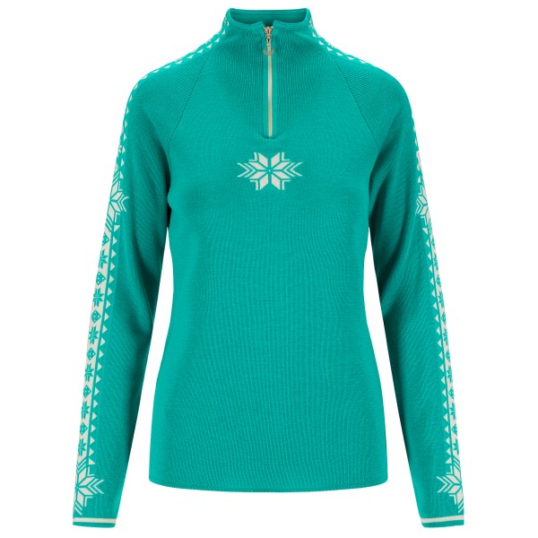 Image of Dale of Norway - Women"s Geilo - Merinopullover Gr S türkis'