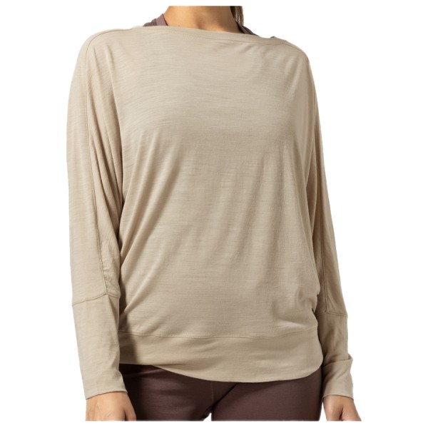 Image of super.natural - Women"s Womens Kula Top - Merinopullover Gr 38 - M beige'