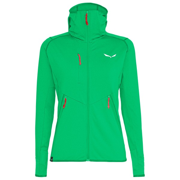 Salewa Agner Hybrid Polarlite Fullzip Hoody Fleecejacke Women (Größe 38 |grün)