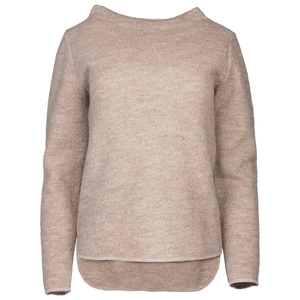 Reiff - Women's Krepp-Pulli Frieda - Wollpullover Gr M beige/braun