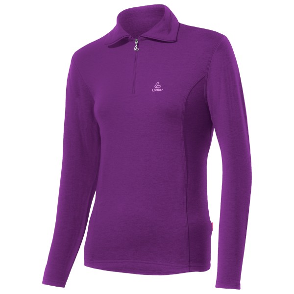 Image of Löffler - Women"s Midlayer Evo Turtle Transtex - Fleecepullover Gr 40 lila'