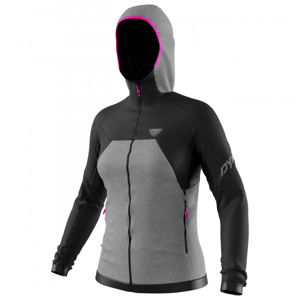 Image of Dynafit - Women"s Tour Wool Thermal Hoody - Isolationsjacke Gr M grau/schwarz'
