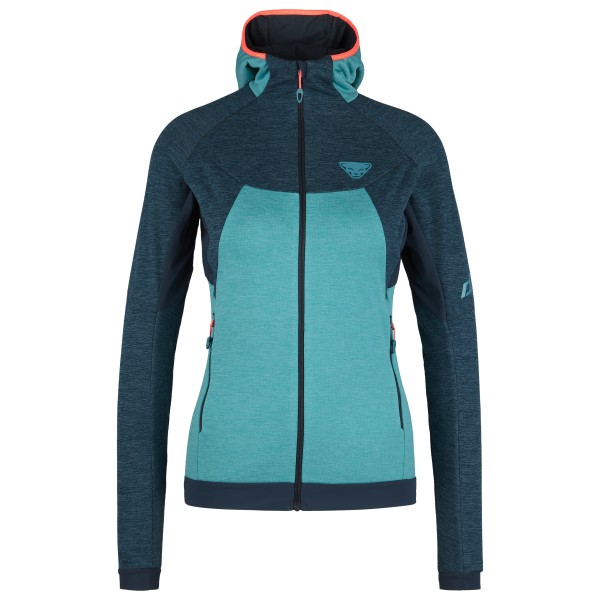 Image of Dynafit - Women"s Tour Wool Thermal Hoody - Isolationsjacke Gr L;M;S;XL;XS blau;bunt;grau/schwarz'