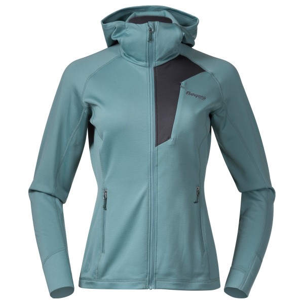 Image of Bergans - Women's Skaland Hood Jacket - Fleecejacke Gr L;M;S;XL;XS blau bei Bergfreunde.ch - der Outdoor Shop