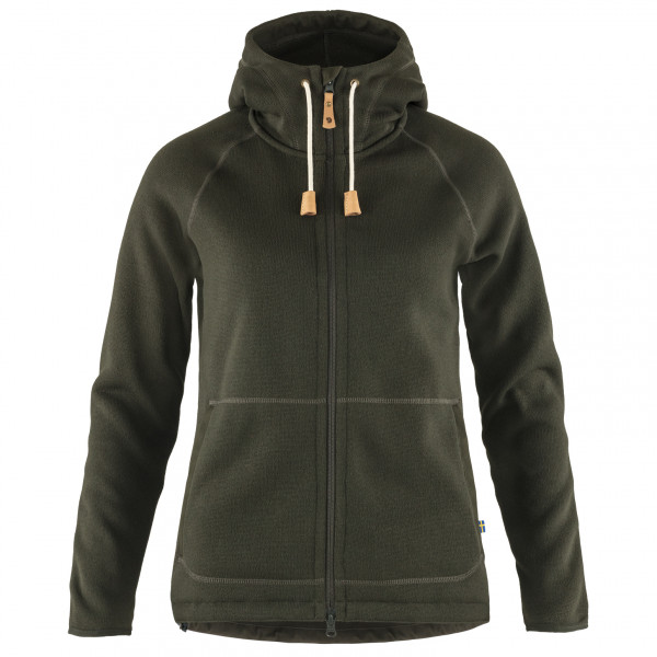 Image of Fjällräven - Women"s Övik Fleece Hoodie - Fleecejacke Gr L;M;S;XL;XS oliv'