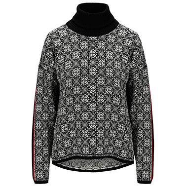 Image of Dale of Norway - Firda Feminine Sweater - Wollpullover Gr L grau