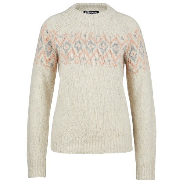Sherpa Women’s Dumji Crew Sweater Merinotrui Beige