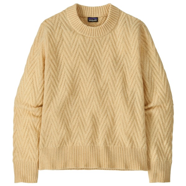 Image of Patagonia - Women"s Recycled Wool Crewneck Sweater - Wollpullover Gr L beige'