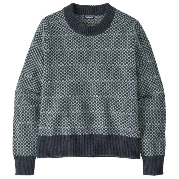 Image of Patagonia - Women"s Recycled Wool Crewneck Sweater - Wollpullover Gr L grau'