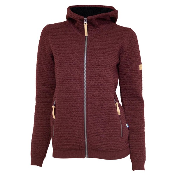Image of Ivanhoe of Sweden - Women"s Morel Hood - Wolljacke Gr 38 rot'