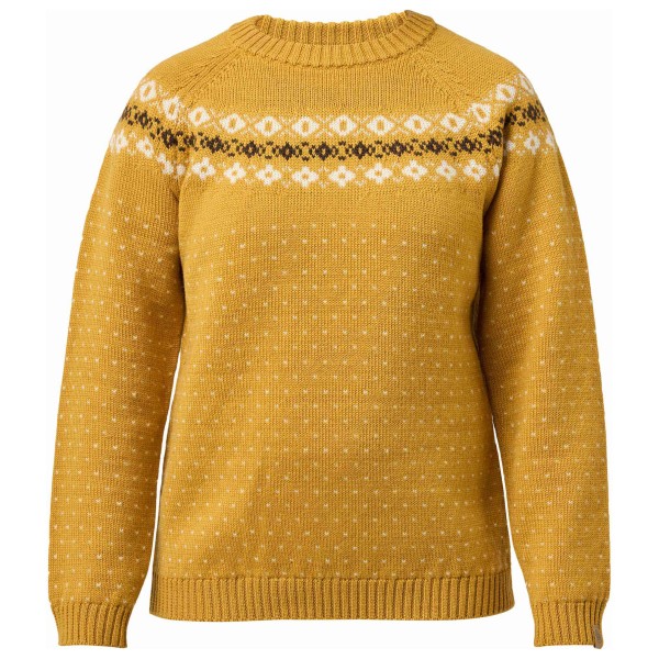 Ivanhoe of Sweden Women’s Sire Crewneck Wollen trui Geel