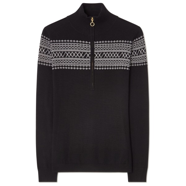 Image of We Norwegians - Women"s Signature ZipUp - Merinopullover Gr L;M;S;XL;XS schwarz'