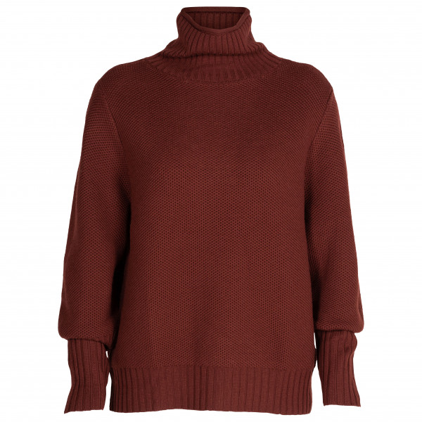 Image of Icebreaker - Women"s Seevista Funnel Neck Sweater - Merinopullover Gr L;M;S;XL;XS grau;schwarz'