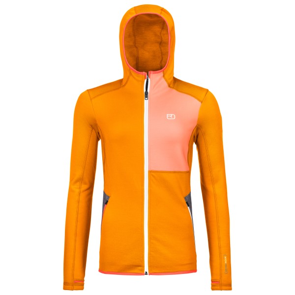 Image of Ortovox - Women"s Fleece Hoody - Fleecejacke Gr L orange'