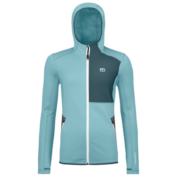 Ortovox Women’s Fleece Hoody Fleecevest turkoois Turquoise