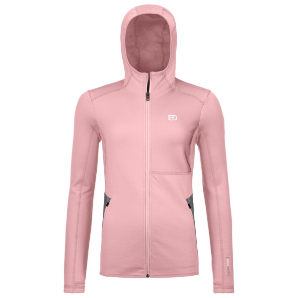 Ortovox Women’s Fleece Hoody Fleecevest Roze
