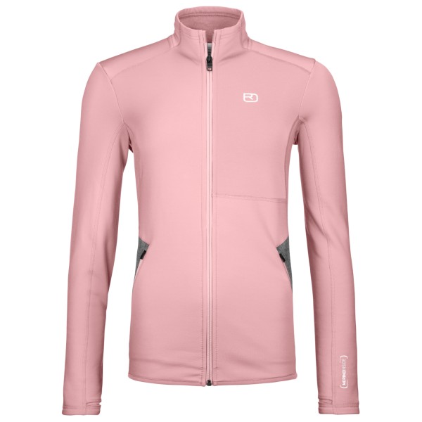 Ortovox Women’s Fleece Jacket Fleecevest Roze