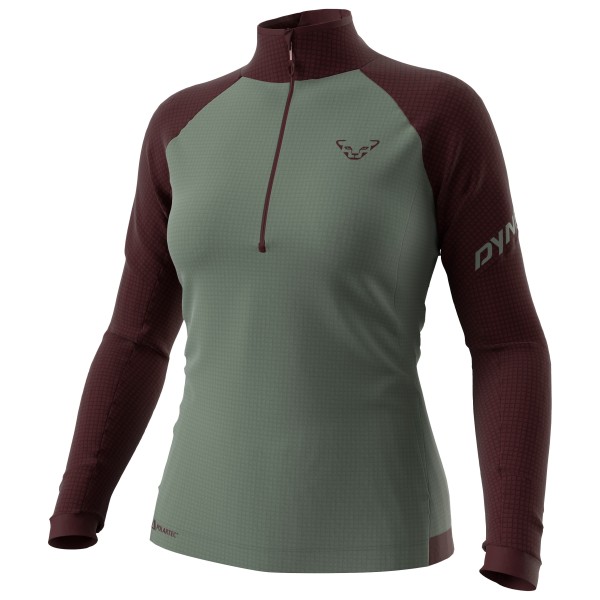 Image of Dynafit - Women"s Speed Polartec 1/2 Zip - Fleecepullover Gr L oliv'