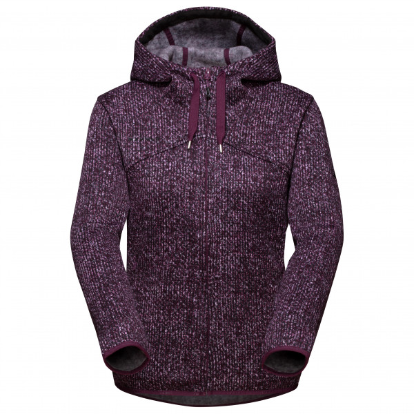 Image of Mammut - Women's Chamuera Midlayer Hooded Jacket - Fleecejacke Gr M;S;XL;XS blau;lila bei Bergfreunde.ch - der Outdoor Shop