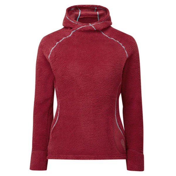Image of OMM - Women"s Core + Hoodie - Fleecepullover Gr L rot'