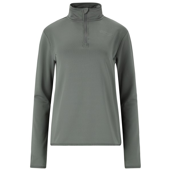 Image of ENDURANCE - Women"s Vironic Waffle Melange Loose Fit Midlayer - Fleecepullover Gr 40 grau'