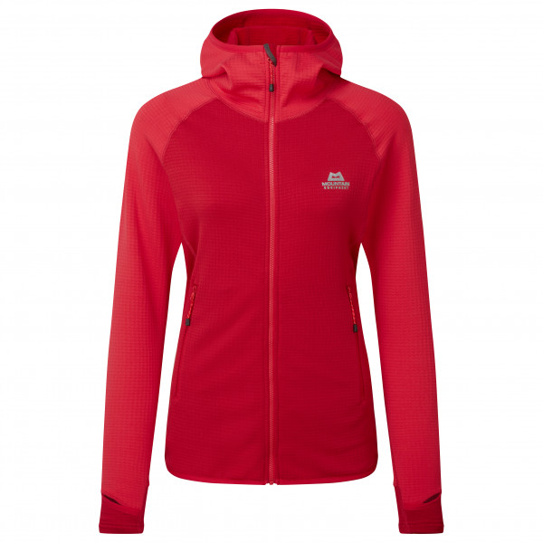 Image of Mountain Equipment - Women"s Eclipse Hooded Jacket - Fleecejacke Gr 10 rot'