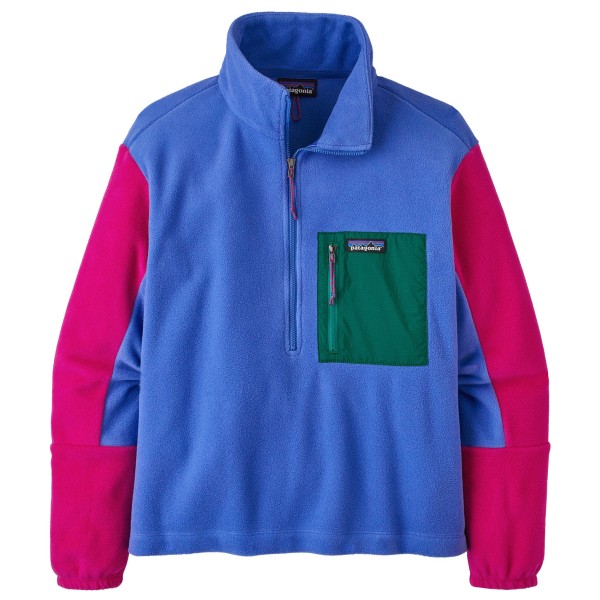 Image of Patagonia - Women's Microdini 1/2 Zip - Fleecepullover Gr L;M;S;XL;XS blau;grau bei Bergfreunde.ch - der Outdoor Shop