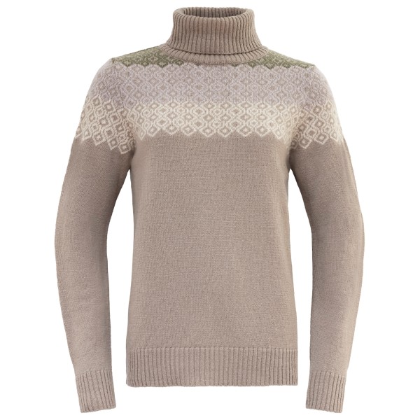 Image of Devold - Women"s Syvde Wool High Neck - Wollpullover Gr L braun'