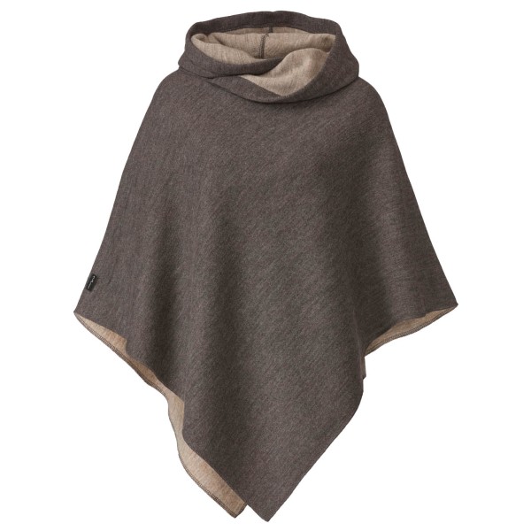 Mufflon Women’s Maxi Poncho Grijs