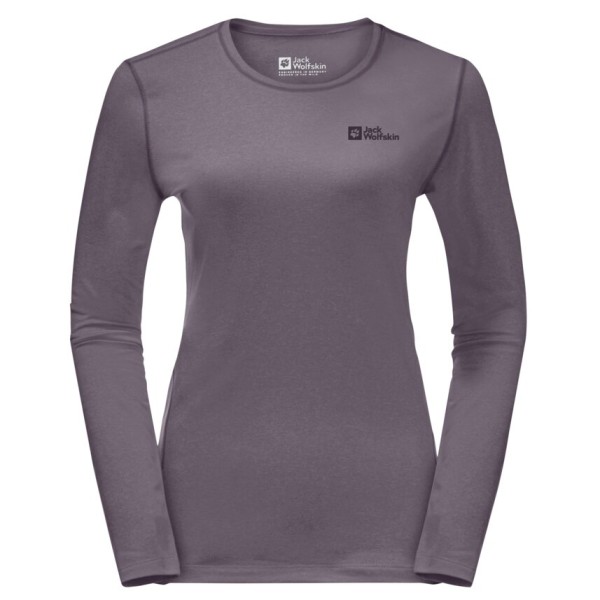 Image of Jack Wolfskin - Women"s Sky Thermal L/S - Fleecepullover Gr M grau/lila'