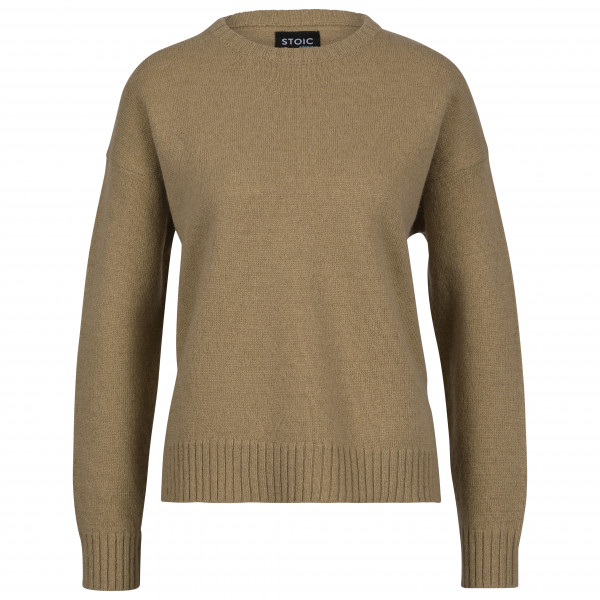 Image of Stoic - Women"s MMXX.Nauta Wool Loose Sweater - Wollpullover Gr 34;36;38;40;42;44;46 beige;schwarz'