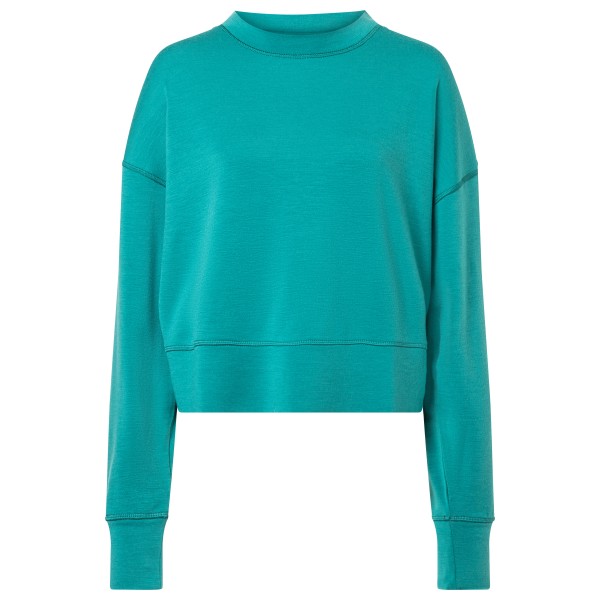 super.natural Krissini Sweater Longsleeve Women (Gr S |türkis)