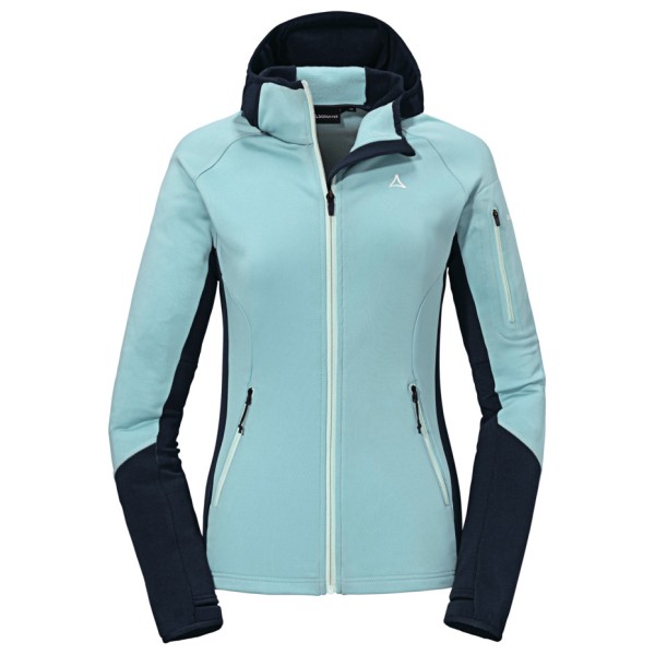 Image of Schöffel - Women's Fleece Hoody Lodron - Fleecejacke Gr 34;36;38;40;42;44;46;48 blau;türkis bei Bergfreunde.ch - der Outdoor Shop