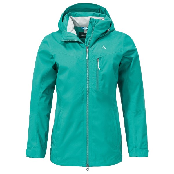 Schöffel - Women's Zip-In Jacket Stanzach - Veste imperméable taille 34, turquoise