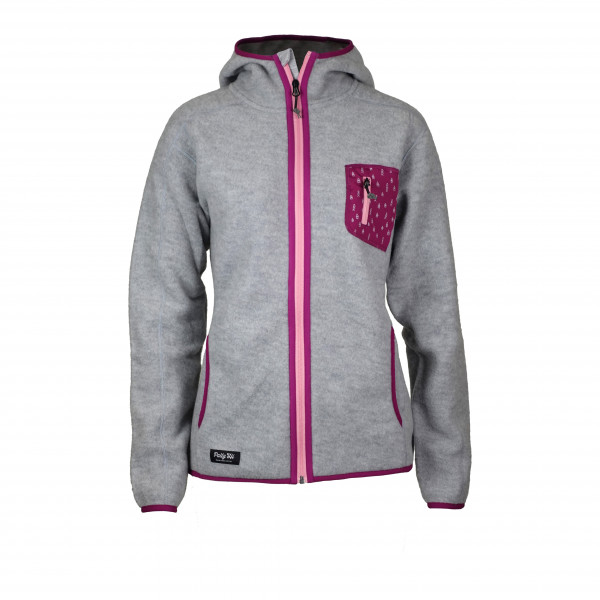 Image of Pally"Hi - Women"'s Fleece Hoodie Jacket Sherpina - Fleecejacke Gr M;S;XS grau'