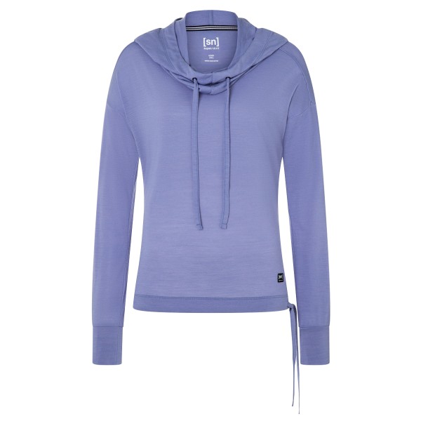 super.natural Women’s Funnel Hoodie Hoodie Purper