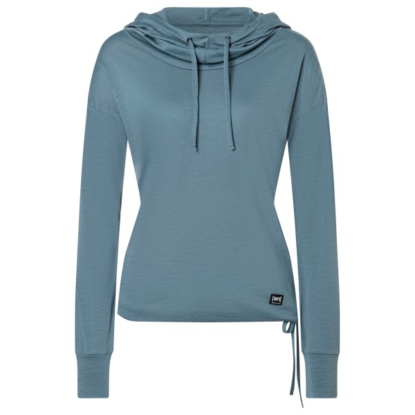 super.natural Women’s Funnel Hoodie Hoodie /turkoois Grijs