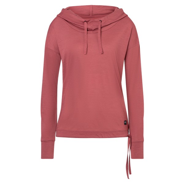 Image of super.natural - Women"s Funnel Hoodie - Hoodie Gr L;M;S;XL;XS beige;blau;lila;rosa;rot;türkis'