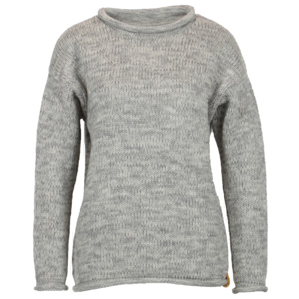 Image of Albmerino - Women"s Oversize Pulli Mouline - Wolljacke Gr 36/38;40/42;44/46 grau'