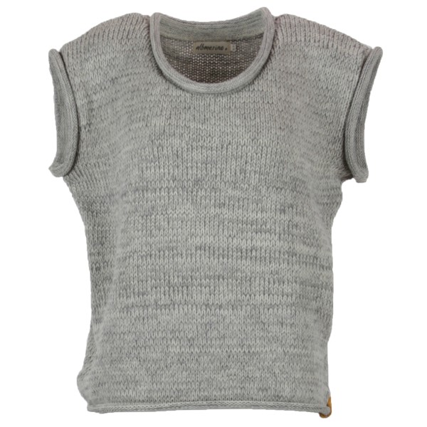 Image of Albmerino - Women"s Oversize Pullunder Mouline - Wollpullover Gr 36/38;40/42;44/46 grau'