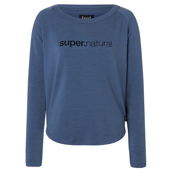 Image of super.natural - Women"s Everyday Crew - Longsleeve Gr 34 - XS;36 - S;38 - M;40 - L;42 - XL blau;lila;rosa;rot;schwarz;weiß'