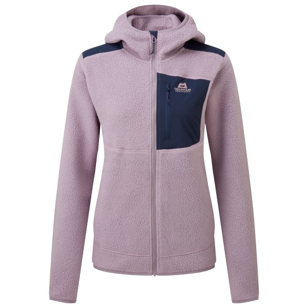 Mountain Equipment Women’s Highpile Hooded Jacket Fleecevest Roze