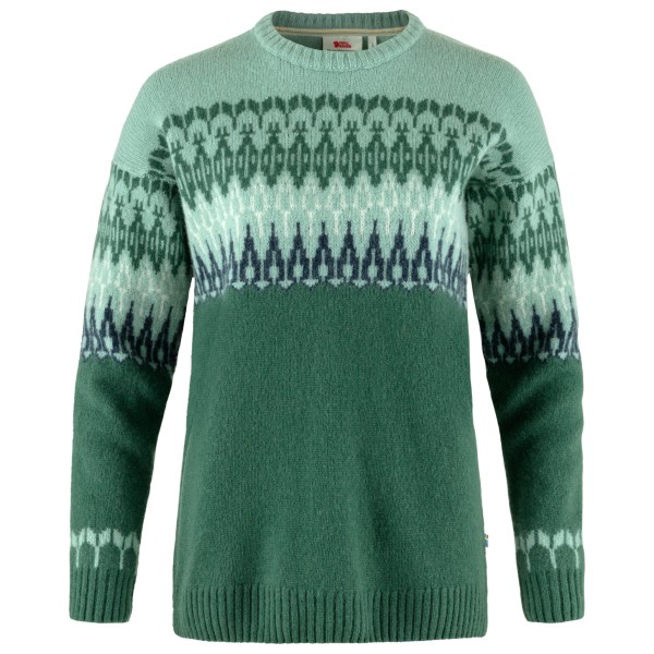 Image of Fjällräven - Women"s Övik Path Knit - Wollpullover Gr L;M;S;XL;XS rot'