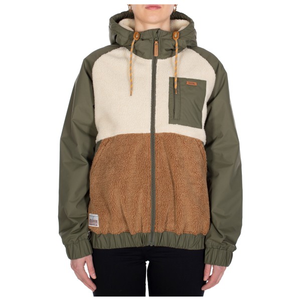 Iriedaily Women’s Arctikmix Jacket Fleecevest Bruin