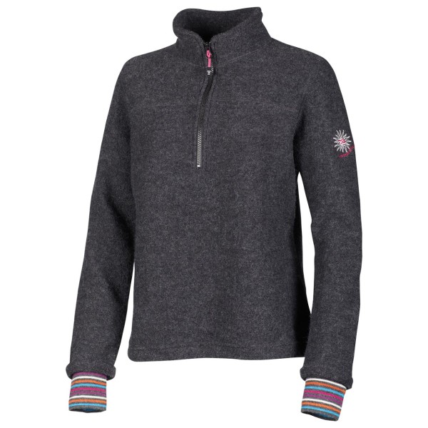 Image of Ivanhoe of Sweden - Women"s Dina Half Zip - Wollpullover Gr 36 grau'
