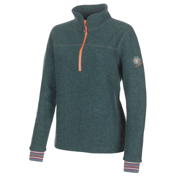 Image of Ivanhoe of Sweden - Women"s Dina Half Zip - Wollpullover Gr 38 blau'