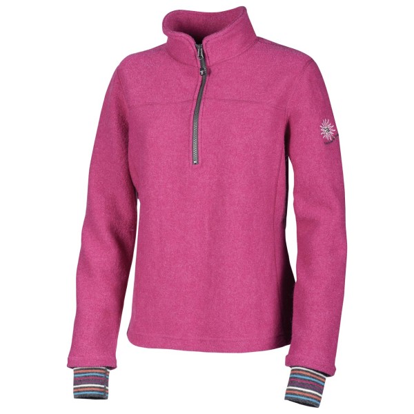 Image of Ivanhoe of Sweden - Women"s Dina Half Zip - Wollpullover Gr 36;38;40;42;44 blau;grau'
