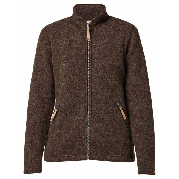 Ivanhoe of Sweden Women’s NLS Twig Full Zip Wollen vest Bruin