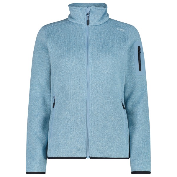 CMP Women’s Jacket Jacquard Knitted Fleecevest turkoois Turquoise