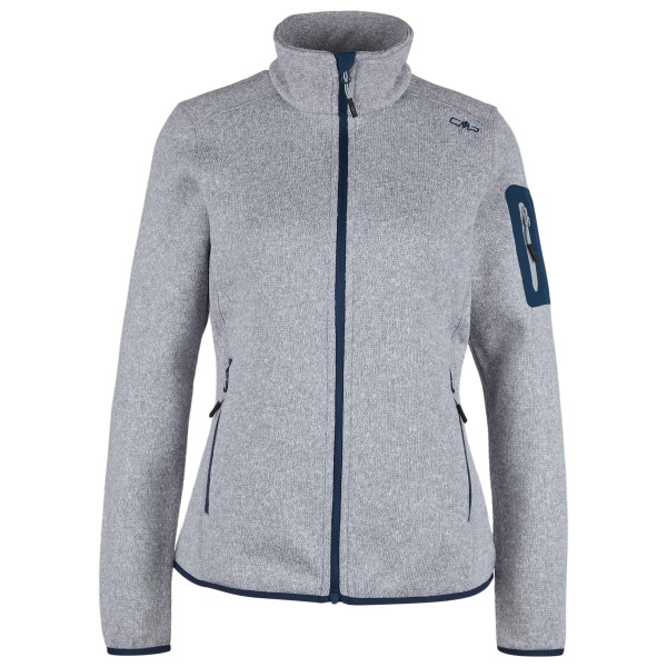 Image of CMP - Women"s Jacket Jacquard Knitted - Fleecejacke Gr 34;36;38;40;42;44;46;48;50 blau;grau;grau/schwarz;rosa'